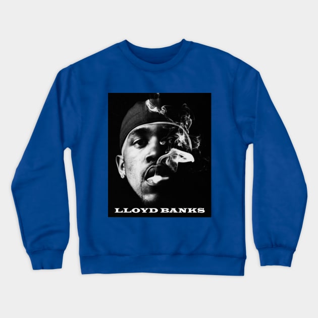 Lloyd Banks Smoke Crewneck Sweatshirt by CELTICFAN34